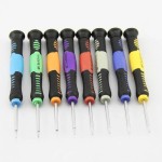 Screwdriver kit for repair and disassemble, telephones, electronics and others, 16 in 1